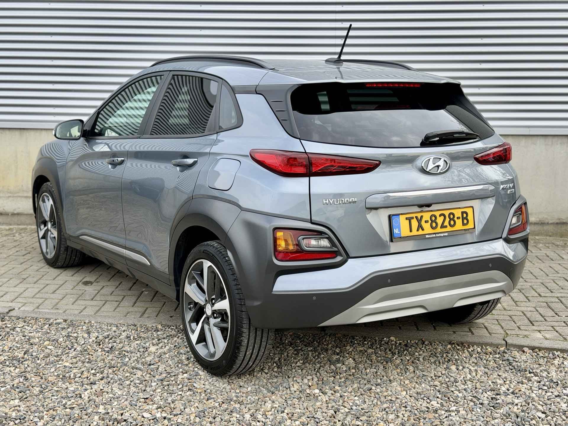 Hyundai Kona 1.6 T-GDI Premium 4WD Automaat [ Full option de, Auto's, Automaat, 15 km/l, 4 cilinders, Leder
