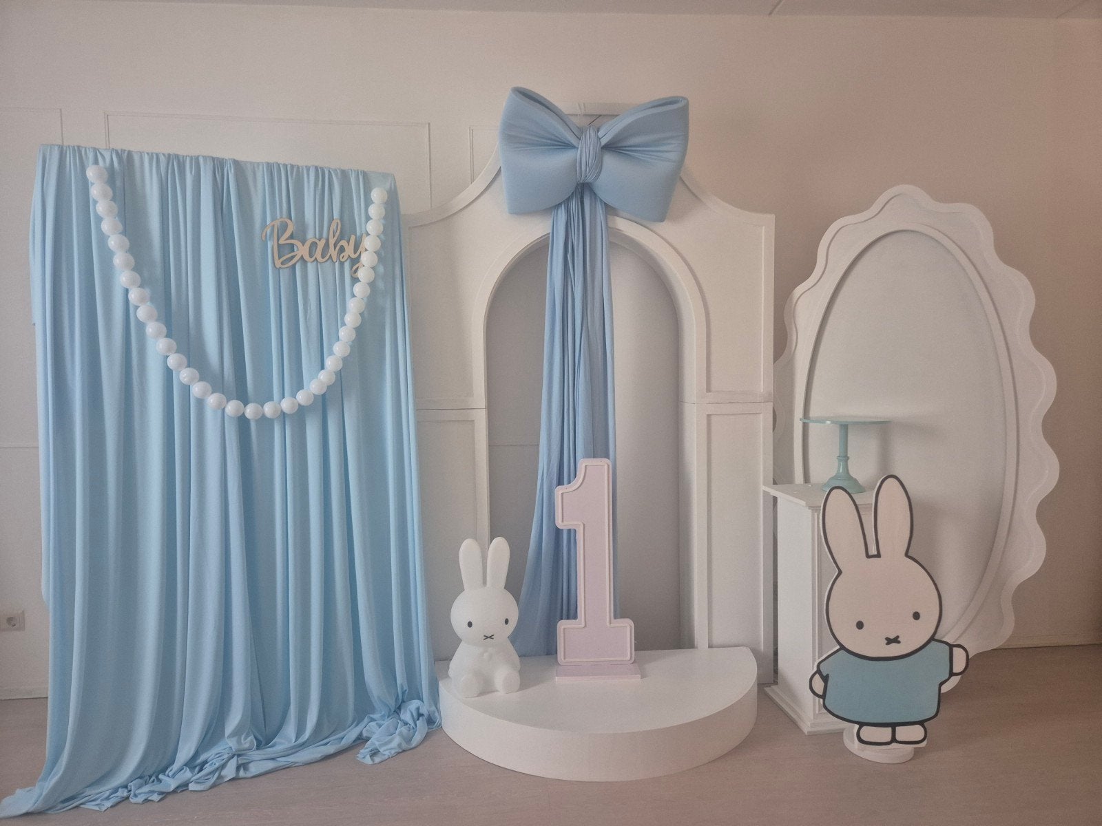 Nijntje Blauwe Decoratie Styling - 1e Verjaardag, Ophalen of Verzenden, Zo goed als nieuw, Versiering, Verjaardag