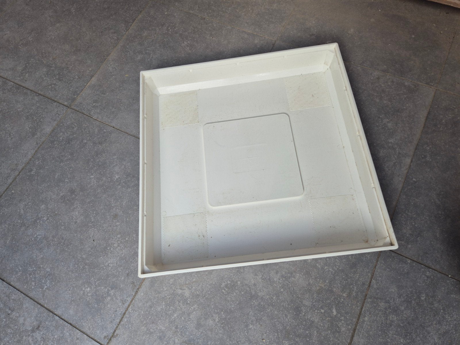 Opvangbak wasmachine, Ophalen, Gebruikt