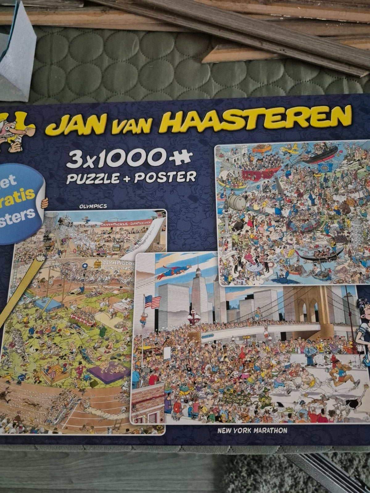 Jan van Haasteren puzzels 3 x 1000
