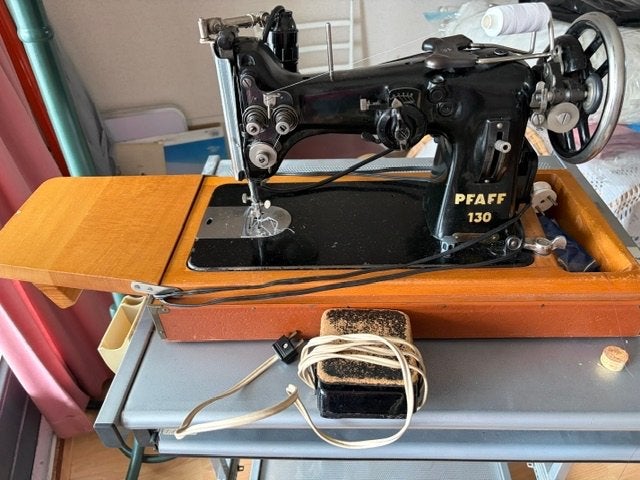 Vintage Pfaff 130 Naaimachine - Klassiek Model, Ophalen