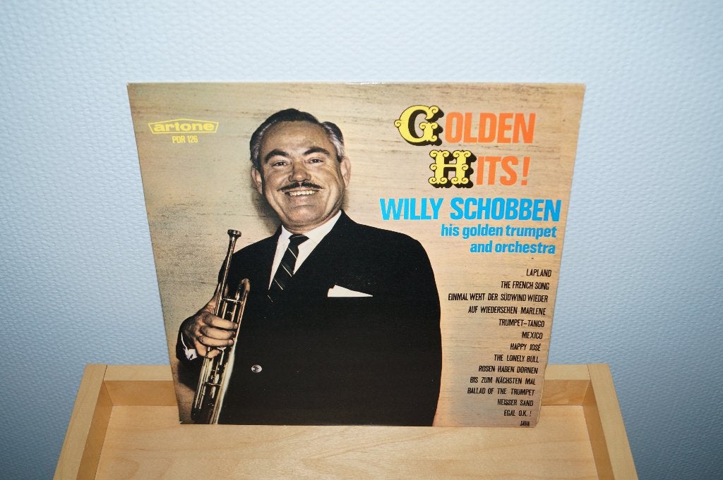 LP Willy Schobben - Golden Hits - krasvrij 1450, Ophalen, Zo goed als nieuw