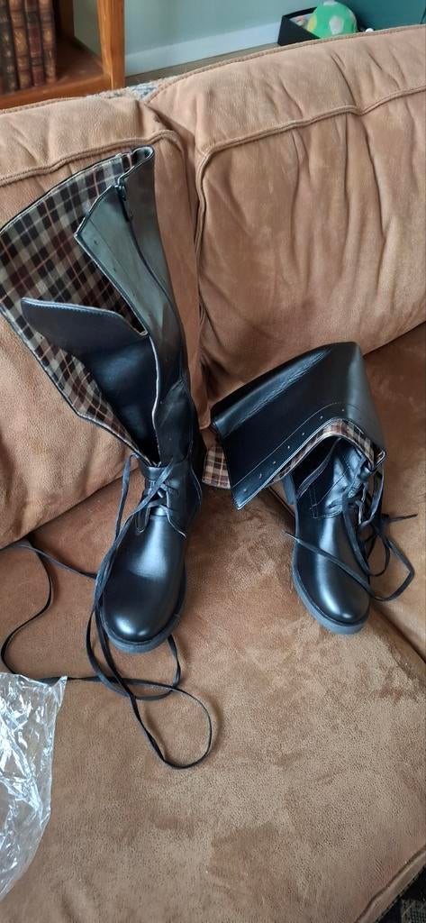 Laarzen voor kostuum festival mt 43, Ophalen of Verzenden, Nieuw, Zwart, Boots