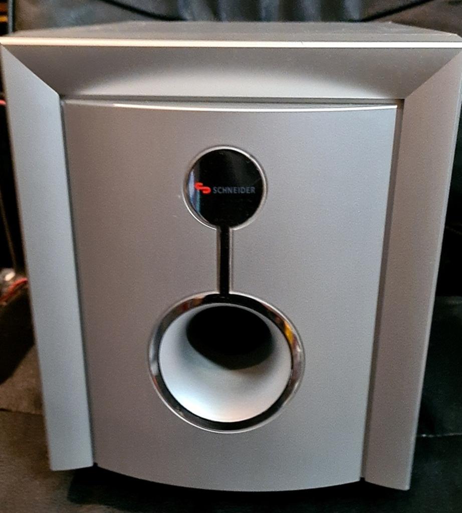 " Schneider Subwoofer ", Ophalen of Verzenden, Gebruikt, Subwoofer, Overige merken