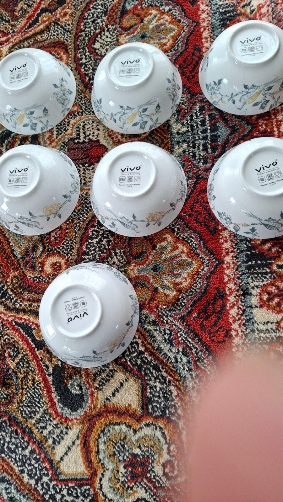 7 Villeroy en Boch Vivo limited edition schaaltjes, Antiek en Kunst, Ophalen of Verzenden