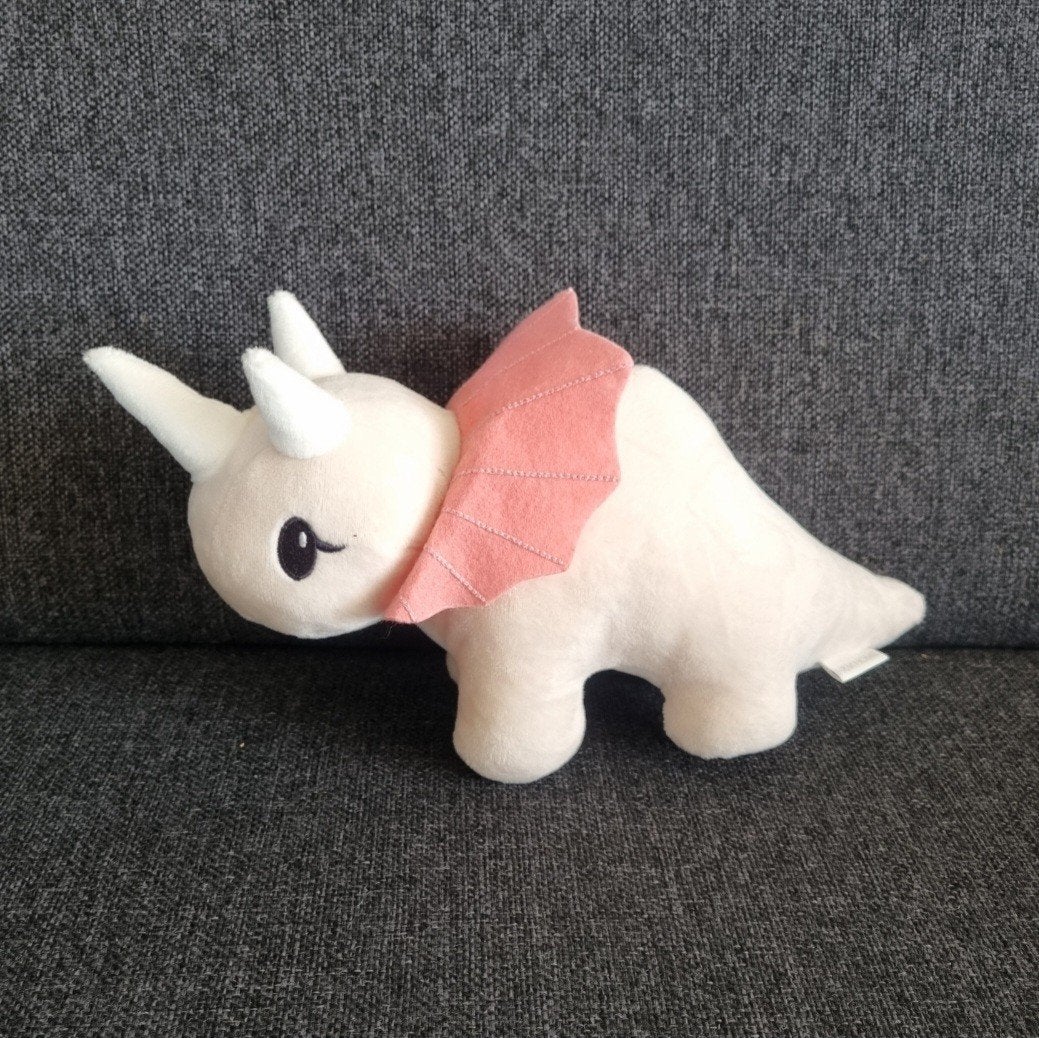 Roze dino knuffel dinosaurus knuffel, Ophalen of Verzenden, Overige typen
