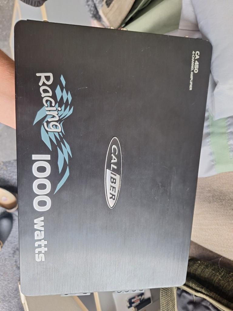 Caliber versterker 1000 watt, Ophalen of Verzenden, Gebruikt