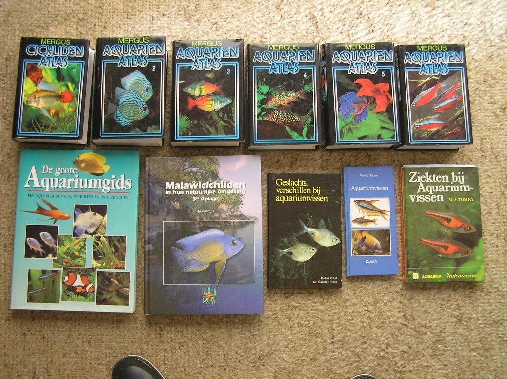 Aquarium Boeken, Dieren en Toebehoren, Ophalen, Zo goed als nieuw, Overige typen, Overige merken