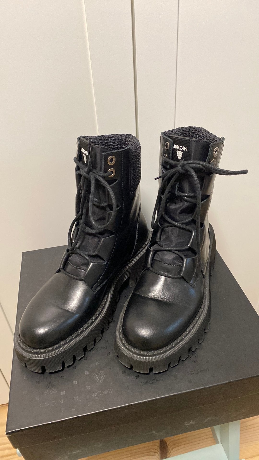 Marccain enkellaarsjes mt 40 Nieuw, Zwart, Lage of Enkellaarzen, Nieuw, Ophalen of Verzenden