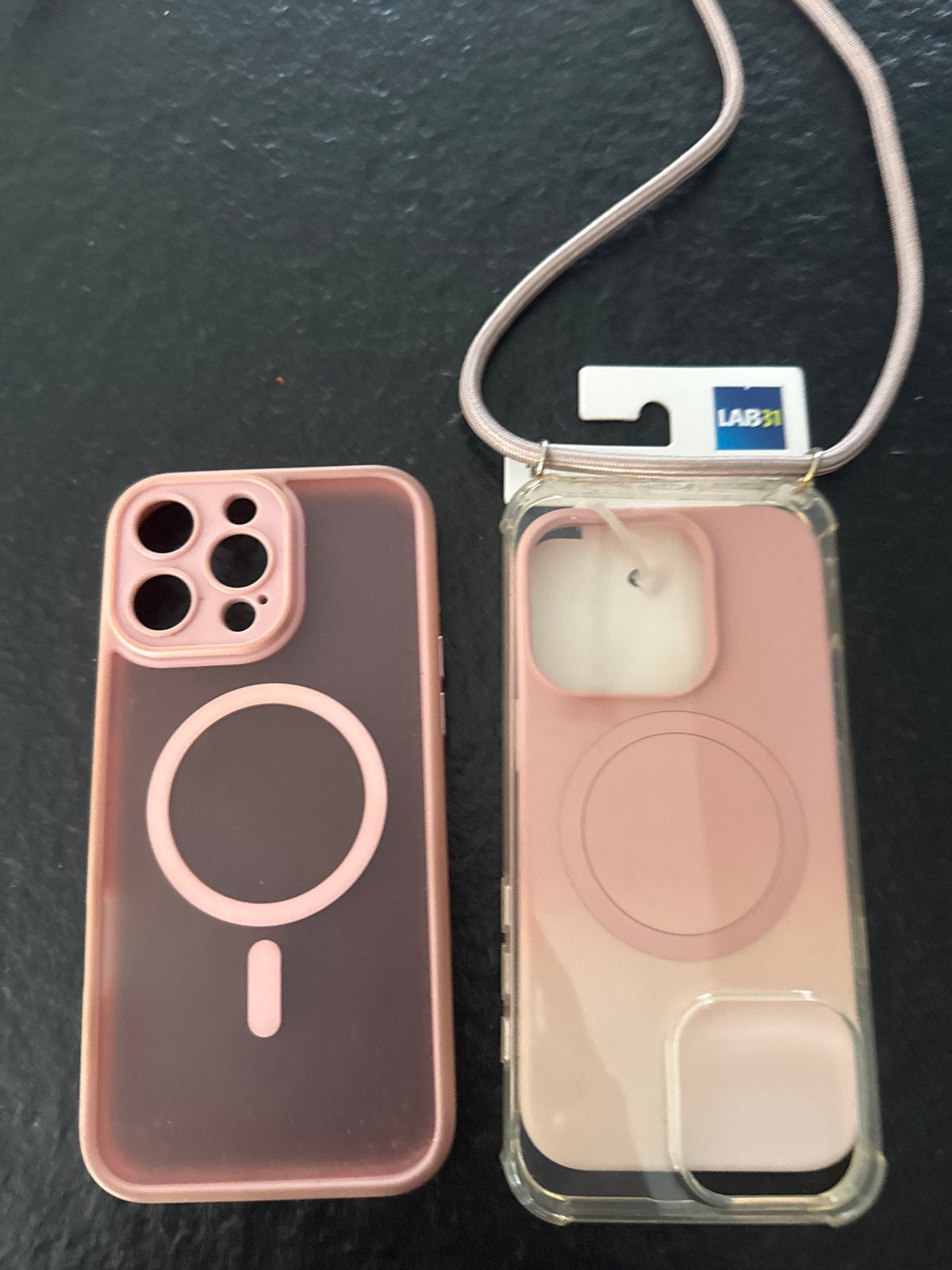 Roze iPhone 15 Pro Max hoesjes met MagSafe, MagSafe, Overige merken, Nieuw, Hoesje of Tasje
