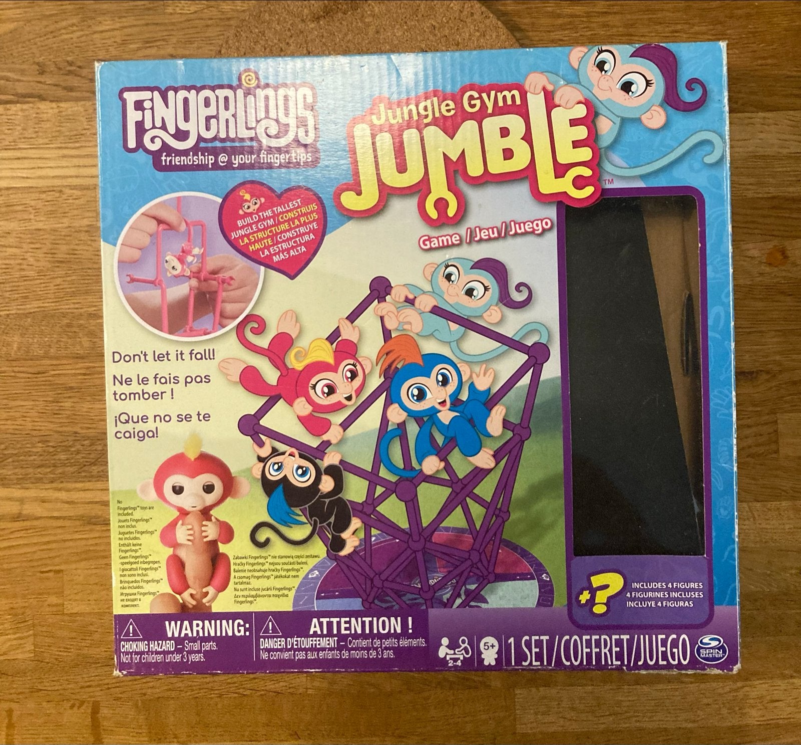 Compleet Fingerlings Jungle Gym Jumble spel, Ophalen of Verzenden, Gebruikt, Jongen of Meisje