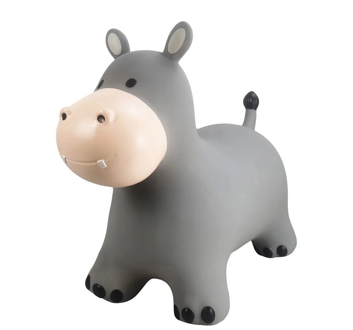Find That Hippo Springdier Nijlpaard Grijs met Vlek, Ophalen of Verzenden, Gebruikt, Overige typen