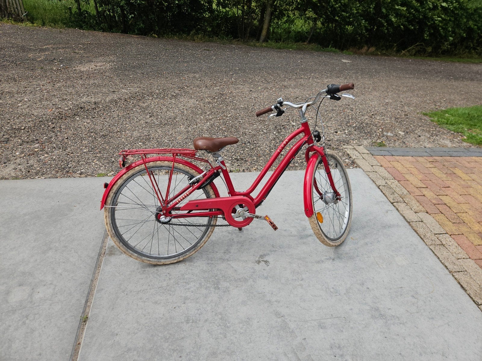 24 inch meisjes fiets met 3 versnellingen, Ophalen, Gebruikt, 24 inch, Versnellingen