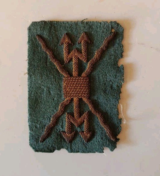 Verbindingstroepen embleem 1940 - Nederlands Leger, Ophalen of Verzenden, Landmacht, Nederland, Embleem of Badge