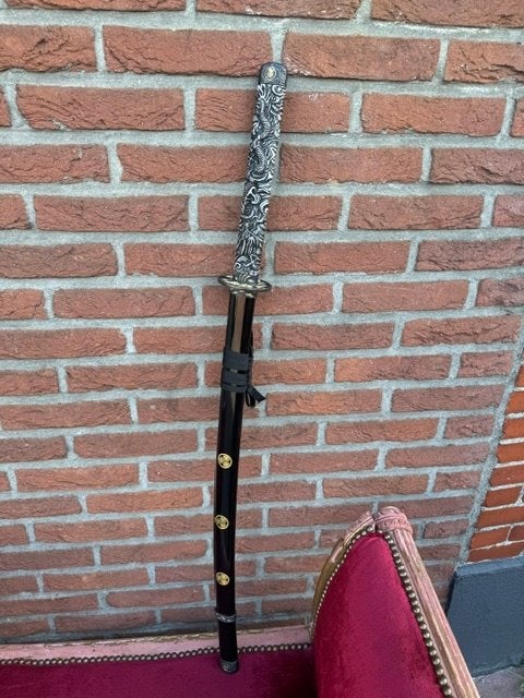 lang samoeraizwaard/katana, drakenhandgreep, Ophalen of Verzenden, Overige soorten, Azië, Zwaard of Sabel