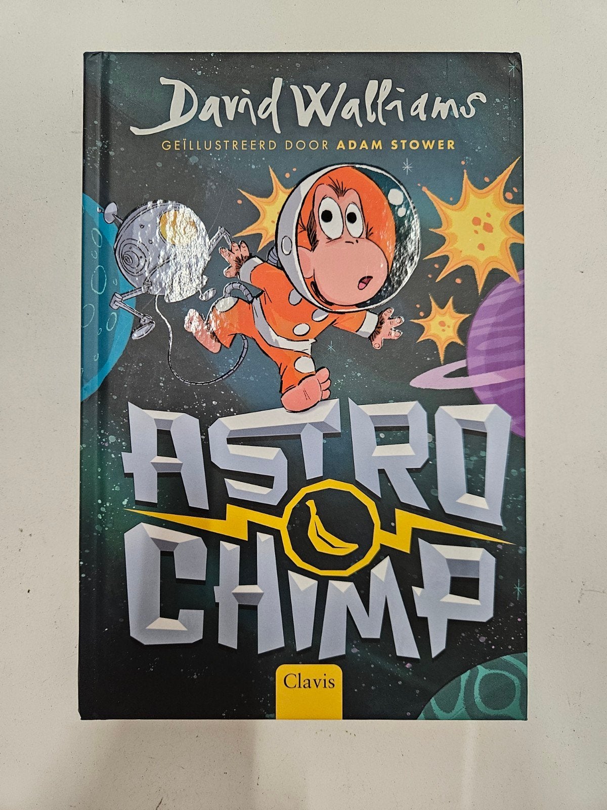 David Walliams - Astrochimp, Boeken, Fictie algemeen, Ophalen of Verzenden, Zo goed als nieuw, David Walliams