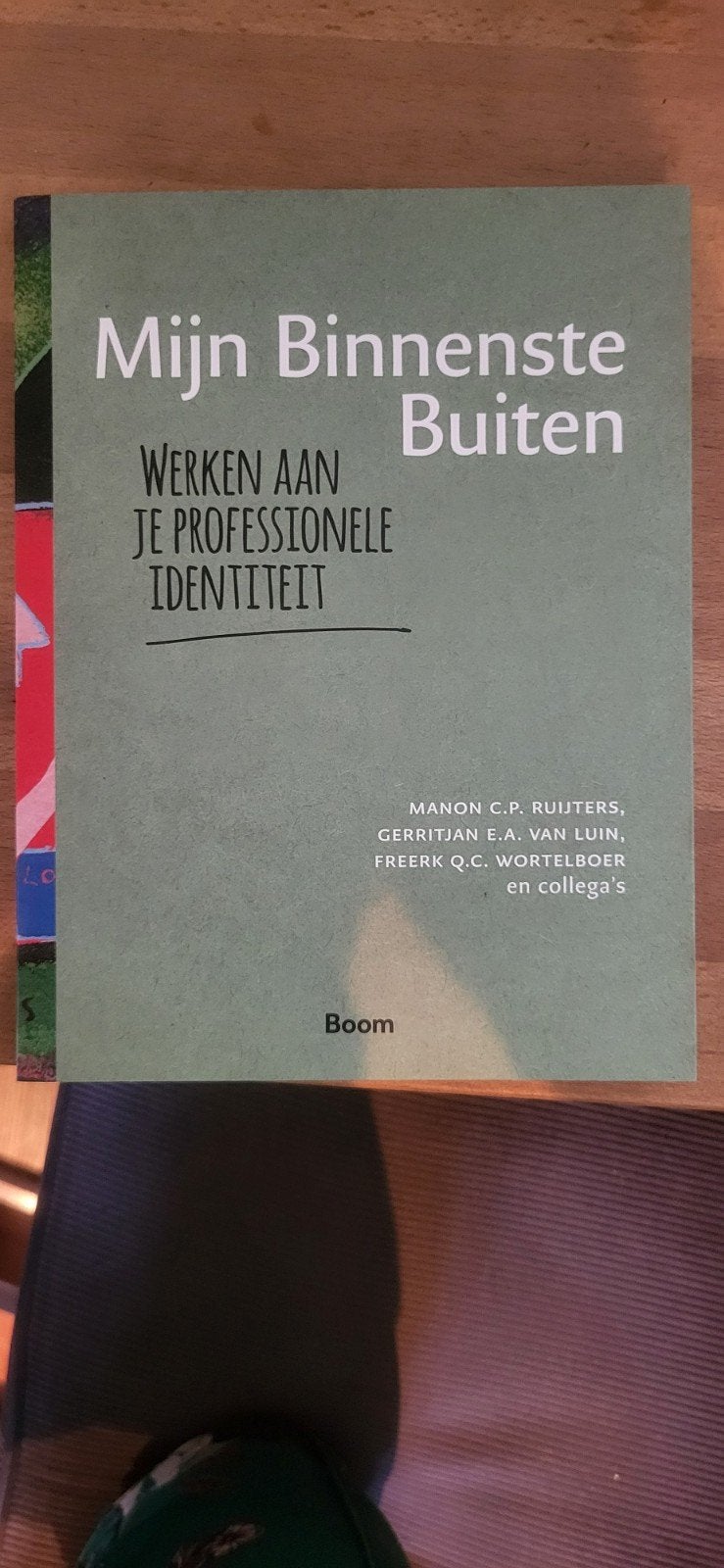 Mijn Binnenste Buiten -  professionele identitei, Boeken, Zo goed als nieuw, Manon C.P. Ruijters, E.A. van Luin, Freerk Q.C. Wortelboer
