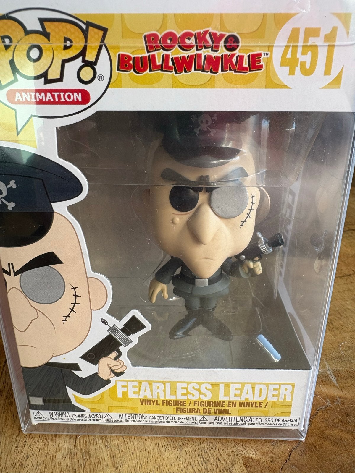 Funko Pop! Rocky & Bullwinkle: Fearless Leader #451, Verzamelen, Ophalen of Verzenden, Nieuw