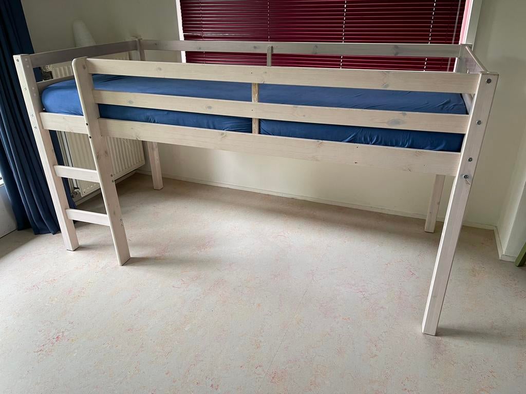 Flexa halfhoogslaper inclusief zgn matras, Kinderen en Baby's, Ophalen, Gebruikt, Halfhoogslaper