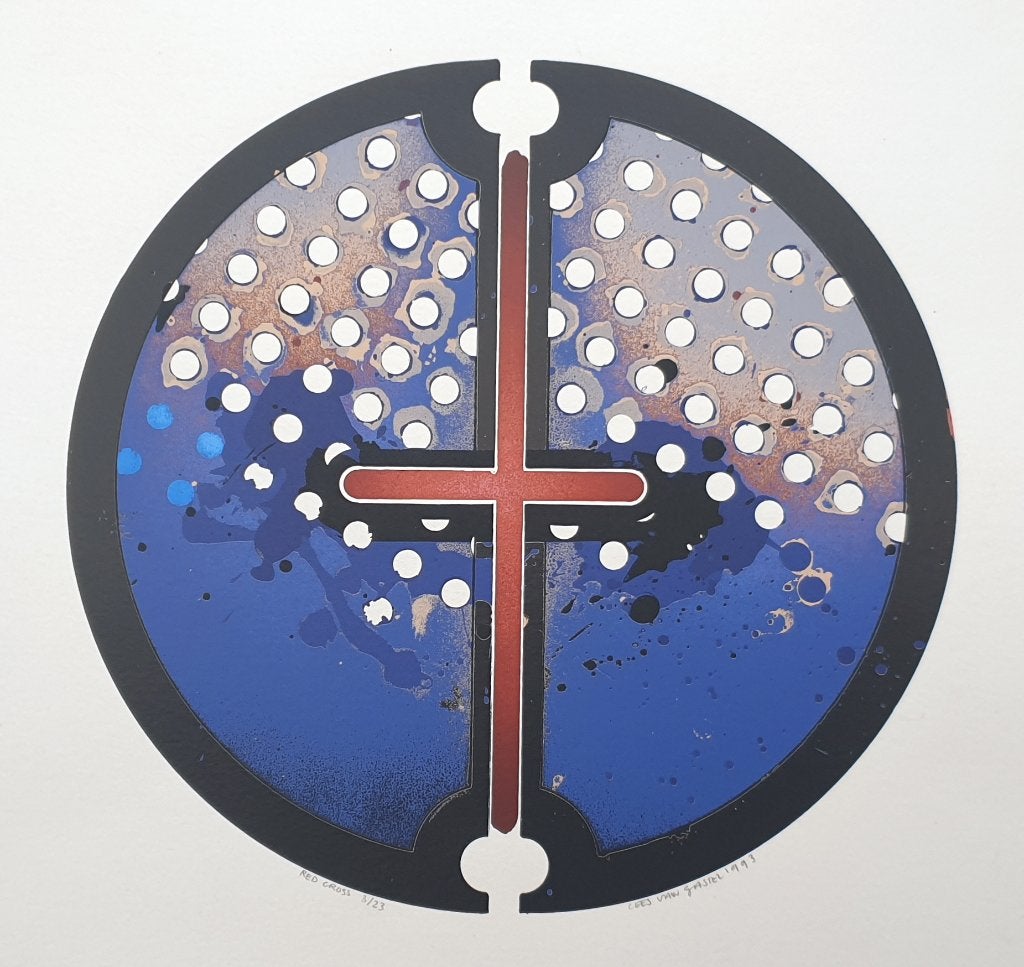 Drie prenten van Cees van Gastel, Antiek en Kunst, Kunst | Litho's en Zeefdrukken, Ophalen
