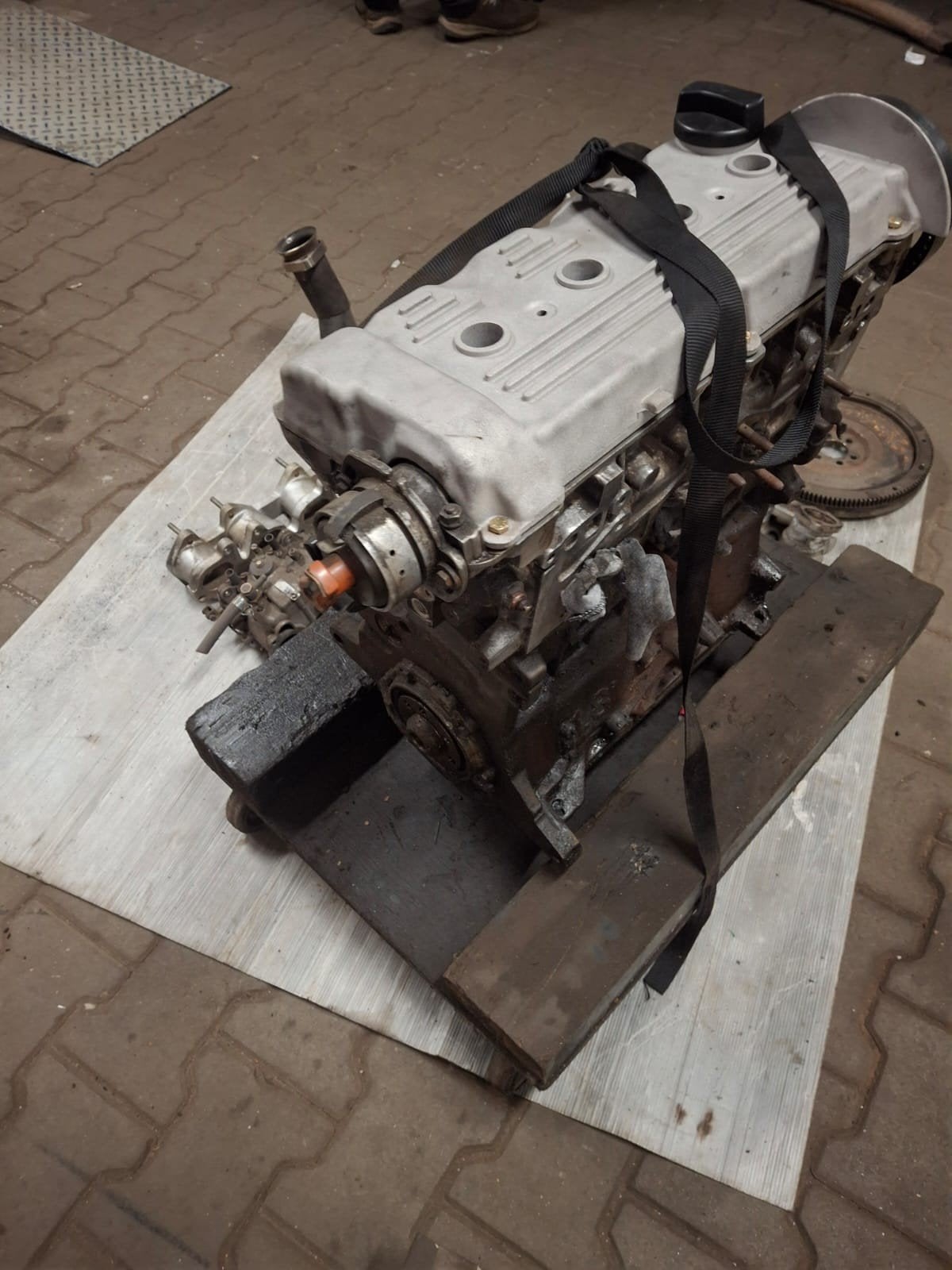 Golf 1.8 16v PL motor met toebehoren, Ophalen, Gebruikt, Volkswagen