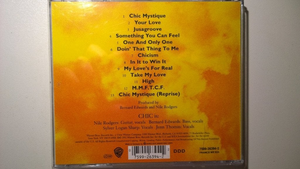 Chic - Chic-ism, Cd's en Dvd's, Cd's | Dance en House, Ophalen of Verzenden, Zo goed als nieuw, Disco, Album