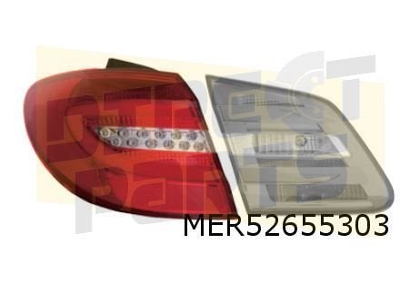 Mercedes-Benz B-Klasse (-11/14) achterlicht Links buiten (LE, -, Verzenden, Nieuw, -