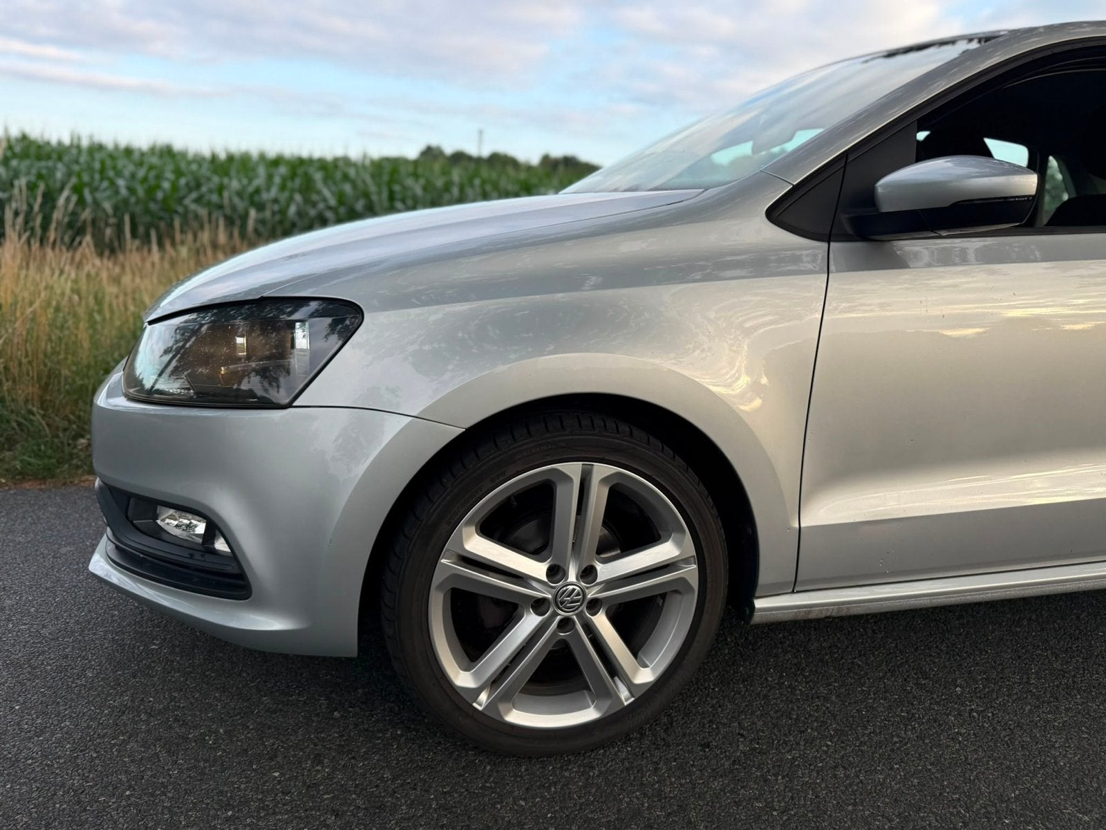 VW Polo 1.0 MP 44KW 2016 grijs  102.200km 17inchMallory velg, Auto's, 40 €/maand, Handgeschakeld, Particulier, 3 cilinders