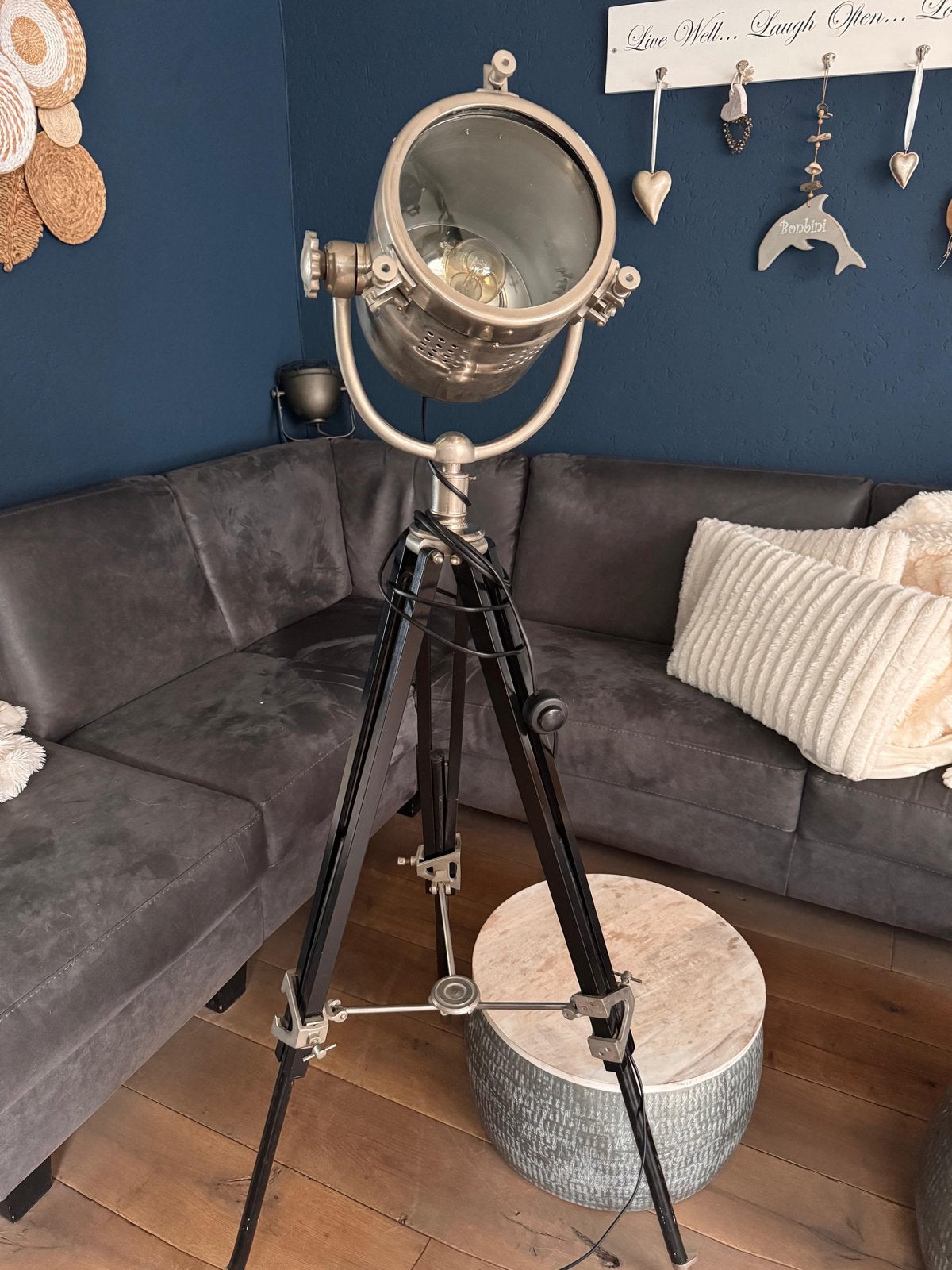 Industriële Vloerlamp Spotlicht op Statief, Ophalen
