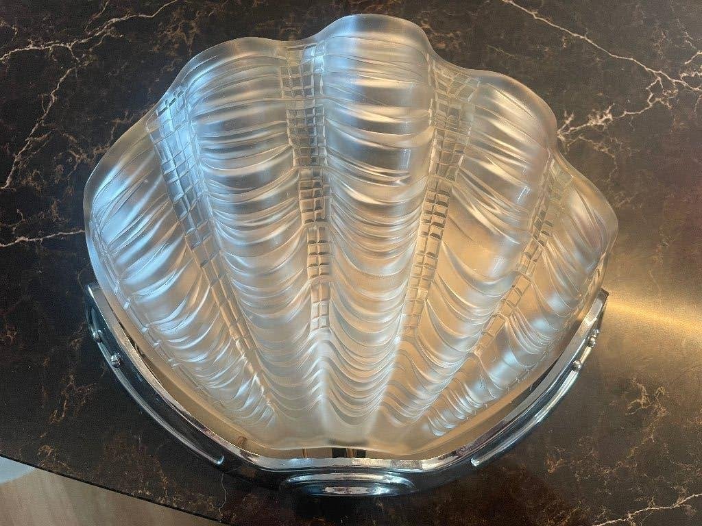 schelplamp jaren 30, art deco, Antiek en Kunst, Ophalen of Verzenden