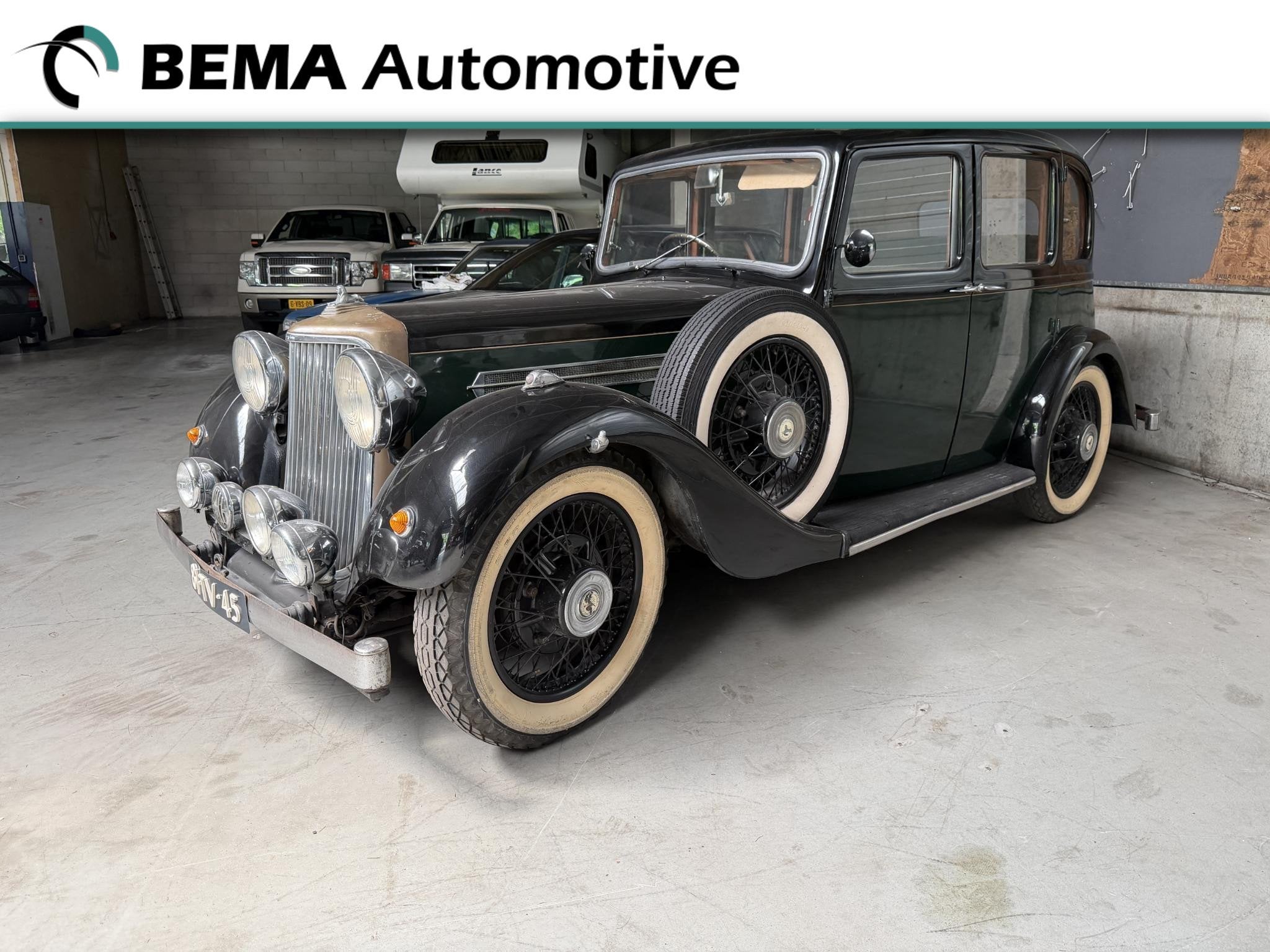 Armstrong siddeley 14 hp, Stof, 1574 kg, Zwart, Origineel Nederlands