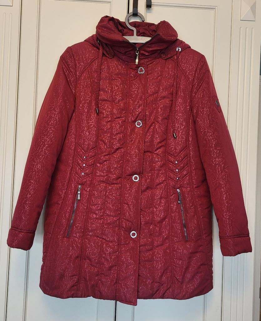 Als nieuw! Barbara Lebek winterjas, fuchsia roze, maat 40, Kleding | Dames, Jassen | Winter, Maat 38/40 (M), Ophalen of Verzenden
