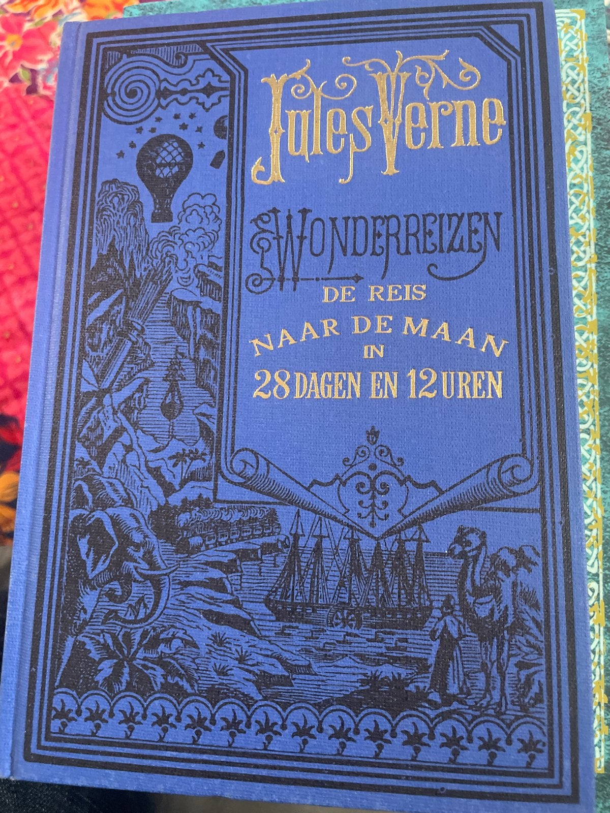 Jules Verne - Wonderreizen: De Reis naar de Maan, Boeken, Ophalen of Verzenden, Gelezen