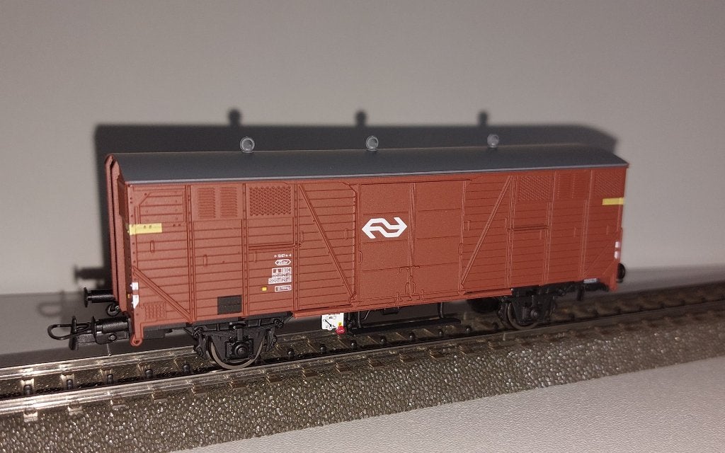 Artitec 20.164.07 - 4-deurs goederenwagen van de NS in ovp, Overige merken, Gelijkstroom, Ophalen of Verzenden, NS