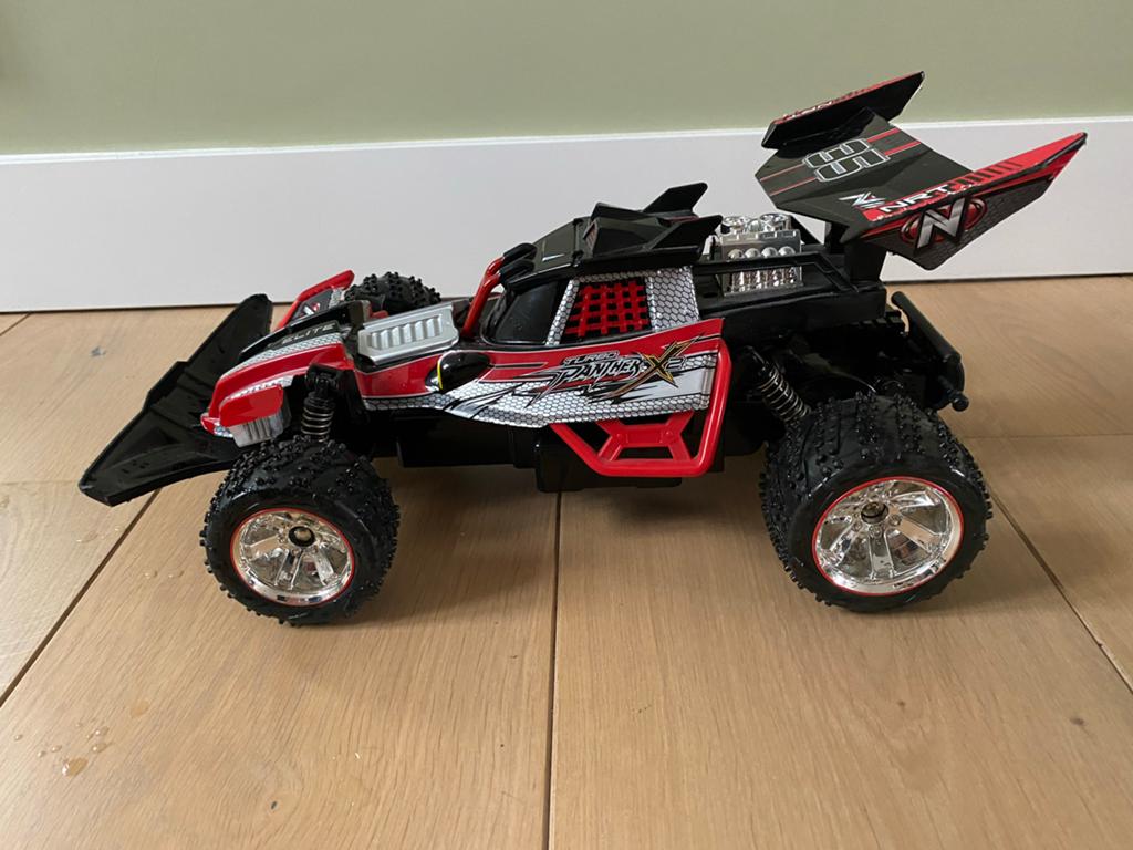 Nikko RC auto Elite 35 Panther X met afstandsbediening, Elektro, Auto offroad, Ophalen of Verzenden, Zo goed als nieuw