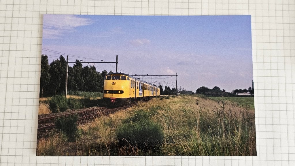 Foto TREIN NS Nederlandse Spoorwegen Diesel DE3 Plan U, Verzenden, Gebruikt, Trein, Overige typen