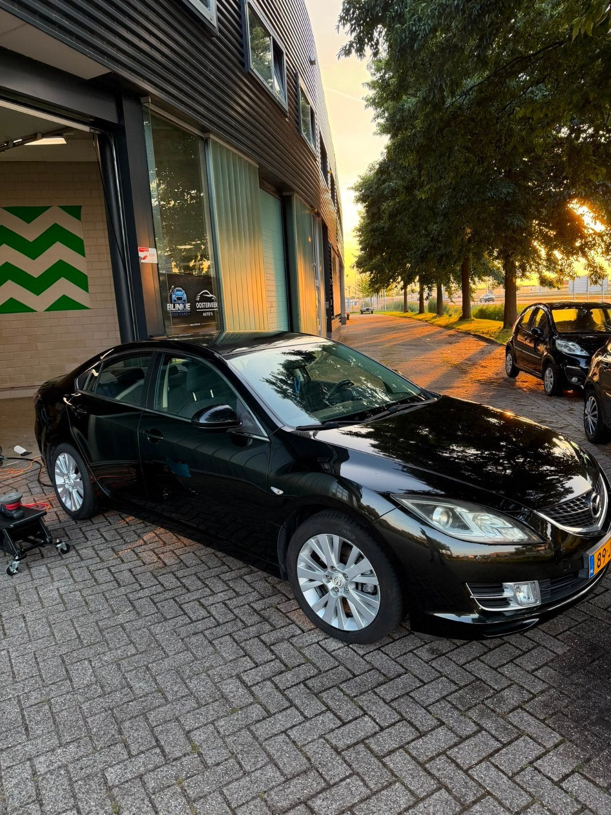 Mazda 6 2.0 Sedan 2009 Bruin, Auto's, Voorwielaandrijving, 4 cilinders, Bruin, Handgeschakeld