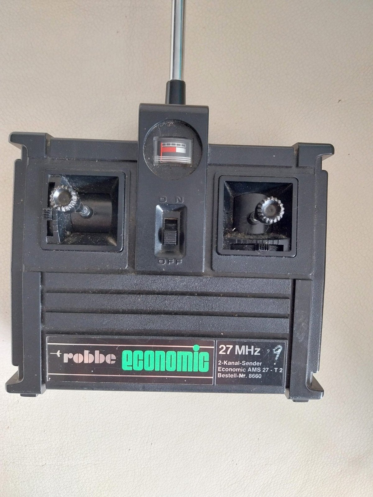 Vintage Robbe Economic 27 MHZ zender, Ophalen of Verzenden, Gebruikt