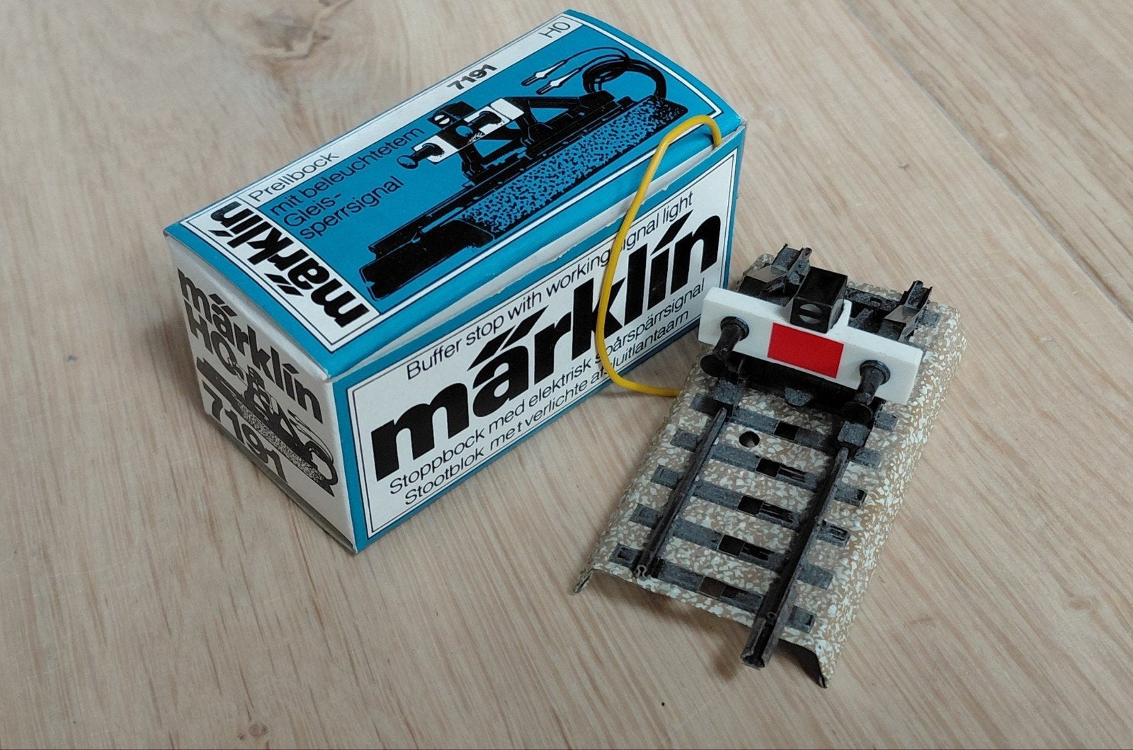 Märklin H0 7190 Stootblok, Ophalen of Verzenden, Nieuw, Rails, Märklin