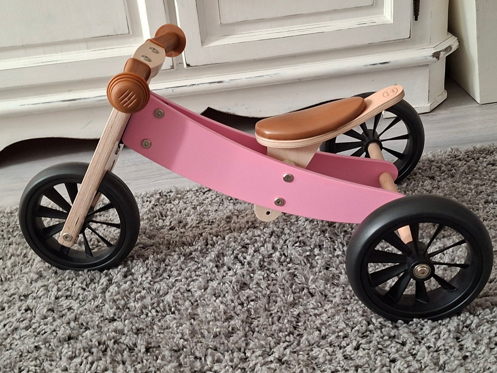 Bandits & Angels Smart Bike Retro Pink, Ophalen, Zo goed als nieuw, Loopfiets