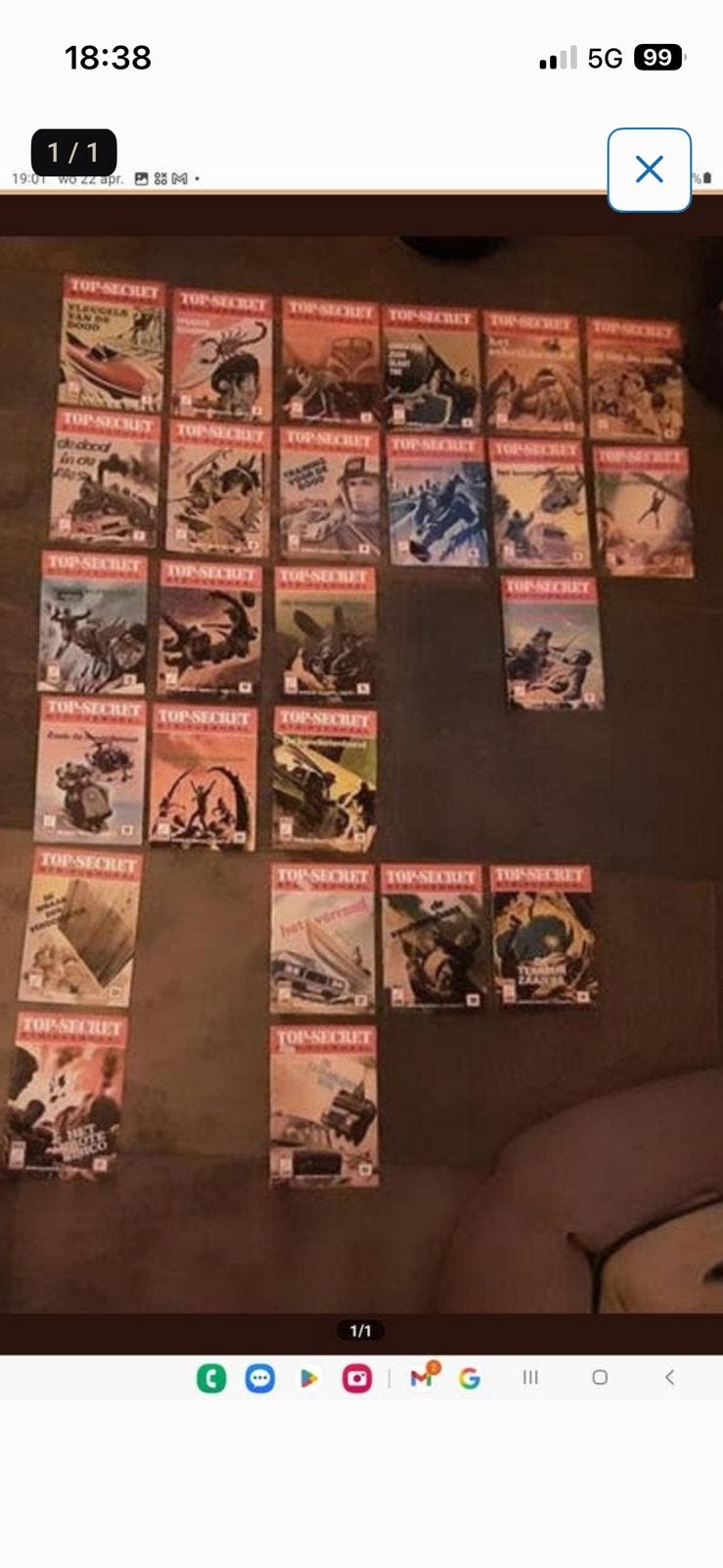 Top Secret, Eén stripboek, Ophalen of Verzenden, Gelezen