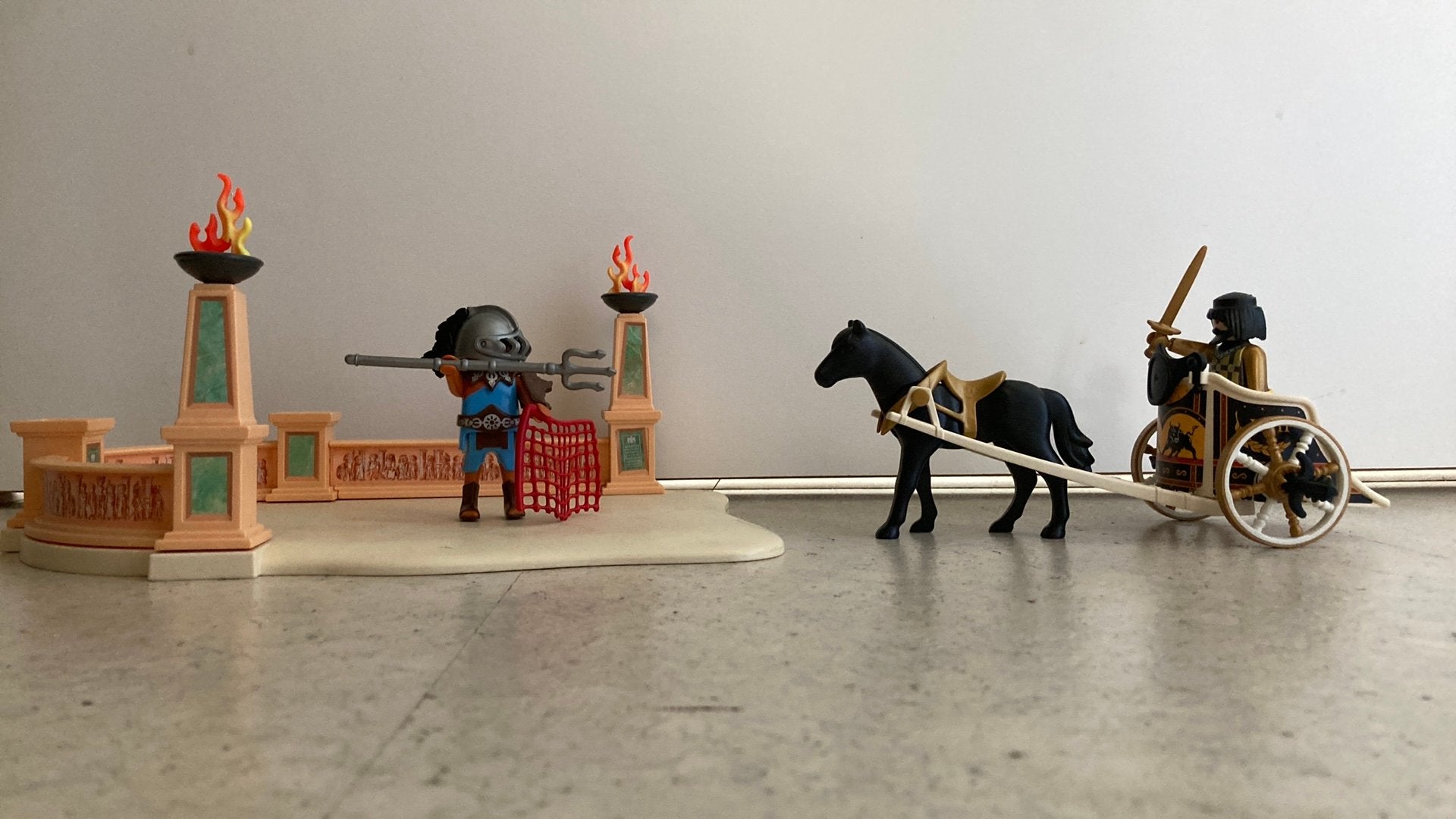 Playmobil gladiator arena starter set, Ophalen