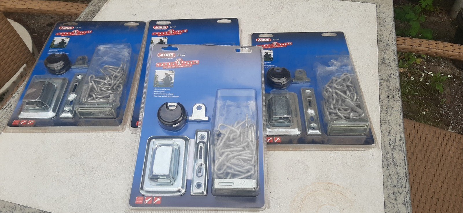 ABUS GS 40 roosterslot, Doe-het-zelf en Verbouw, Ophalen, Slot