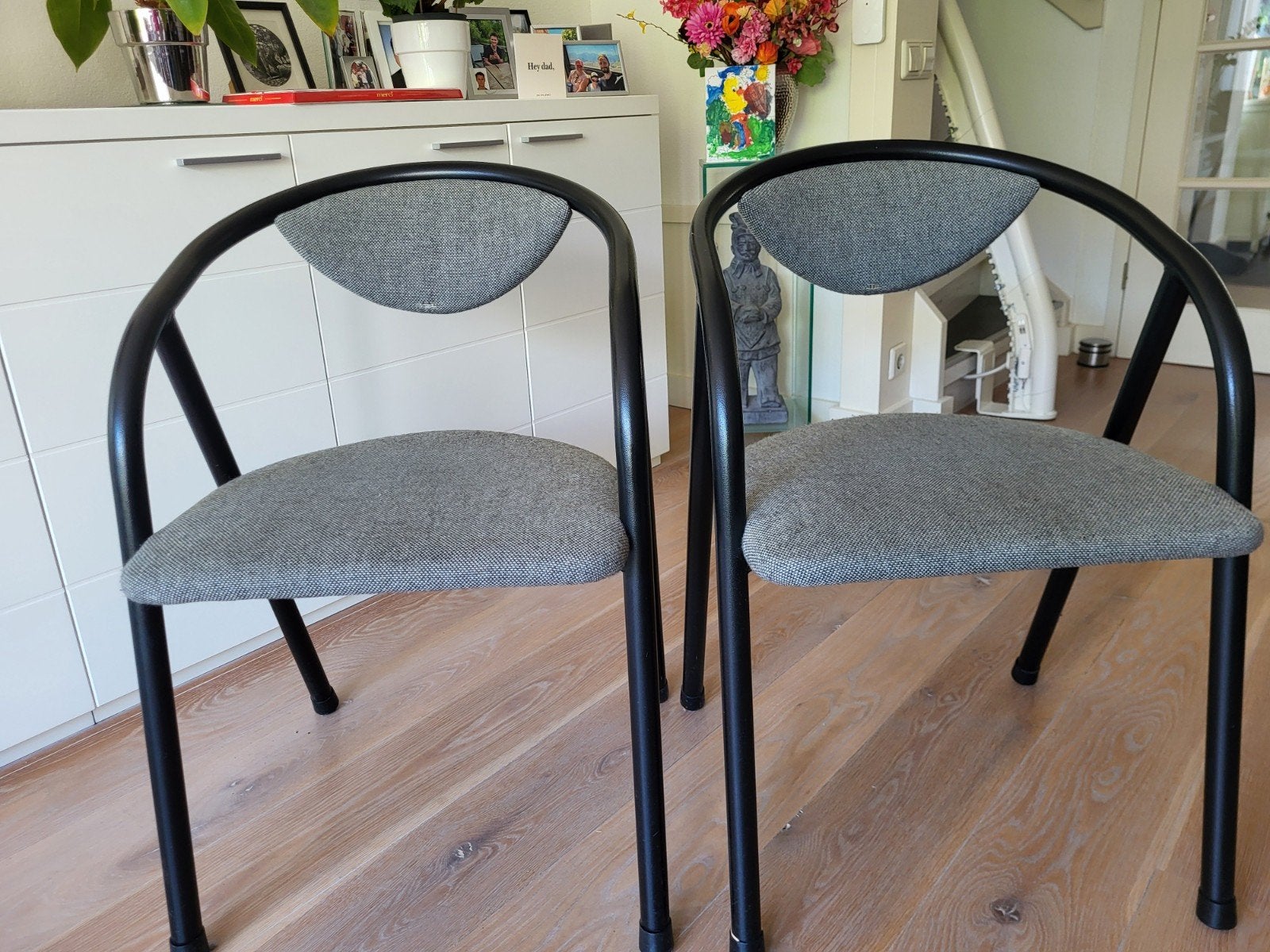 1 comfortabele stoel met stoffen bekleding, Ophalen, Gebruikt, Stof, Eén