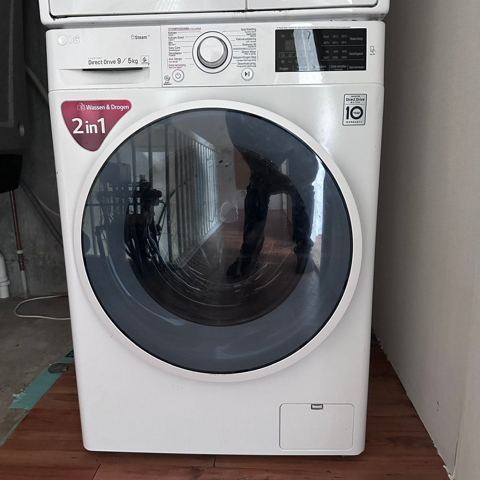 LG wassen en drogen!, Ophalen, 8 tot 10 kg, 85 tot 90 cm, 1600 toeren of meer