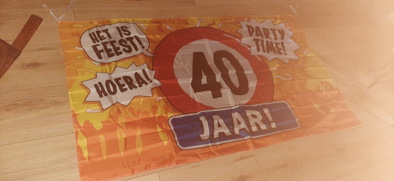 40 jaar feest, Eén persoon