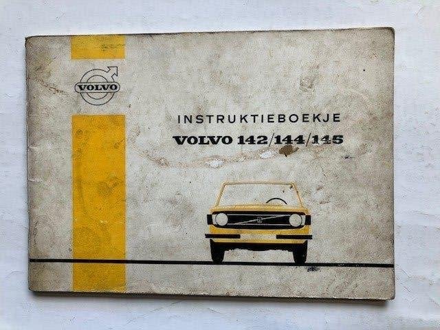 Volvo 142/144/145 Instructieboekje  1972    NL, Auto diversen, Handleidingen en Instructieboekjes, Ophalen of Verzenden