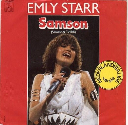 Emly Starr ; Samson & Delilah / NL versie (1981), Ophalen of Verzenden, Zo goed als nieuw, Overige formaten, Levenslied of Smartlap