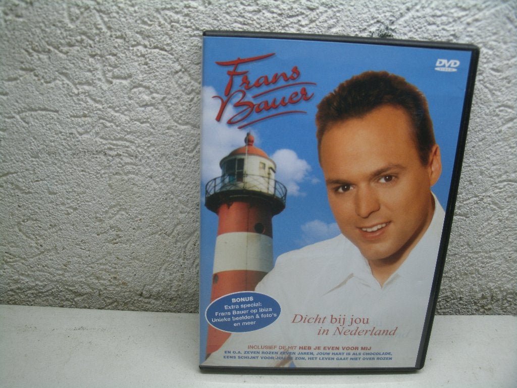 DVD 298B FRANS BAUER DICHT BIJ JOU IN NEDERLAND, Alle leeftijden, Ophalen of Verzenden, Zo goed als nieuw