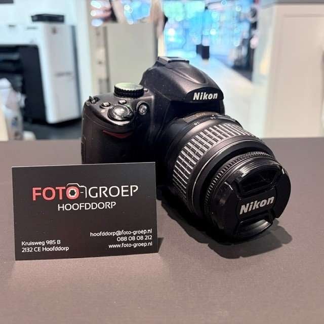 Nikon D5000  +  AF-S DX 18-55mm (Occasion - Hoofddorp), Foto-Groep, Luttekepoortstraat 26 3841 AX Harderwijk, Spiegelreflex, 12 megapixels